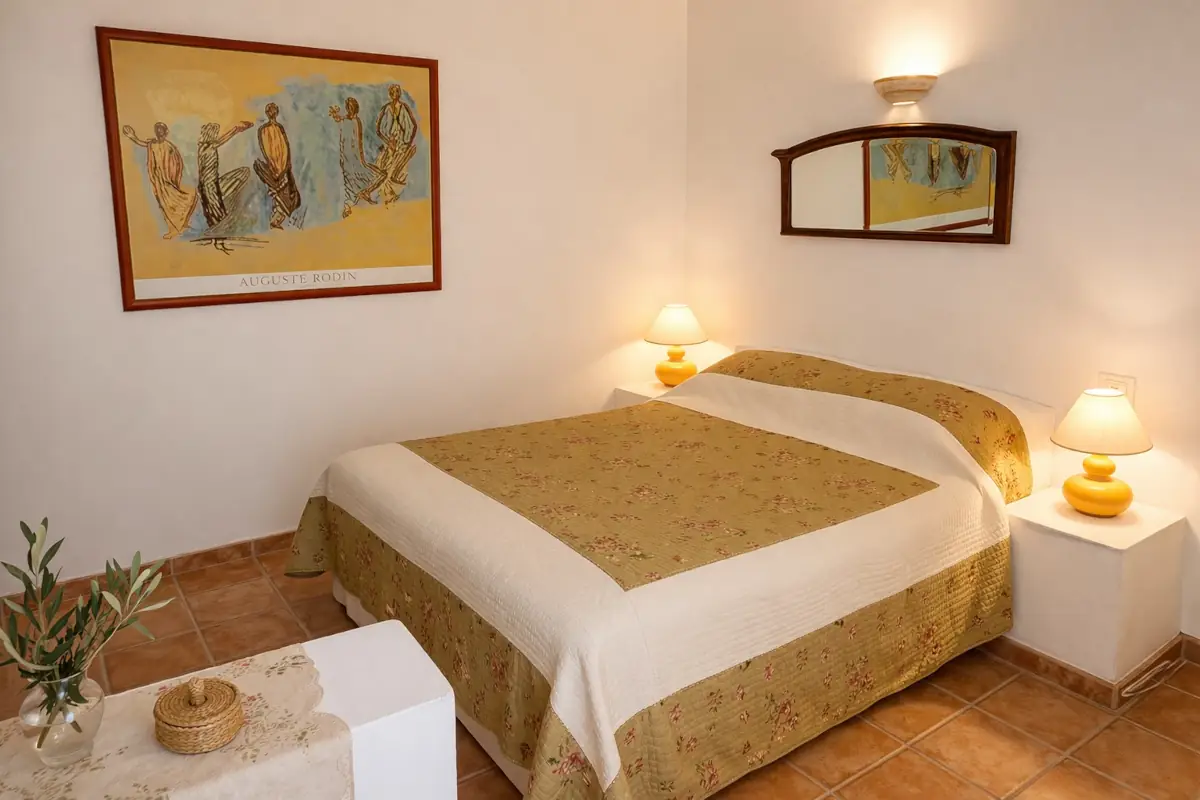 Chambre Jasmin du gîte à L'Amandari - Provence Holidays