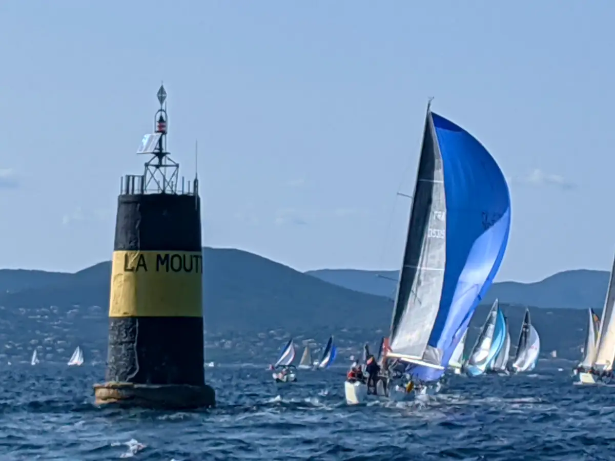 Voile dans le Golfe de Saint Tropez