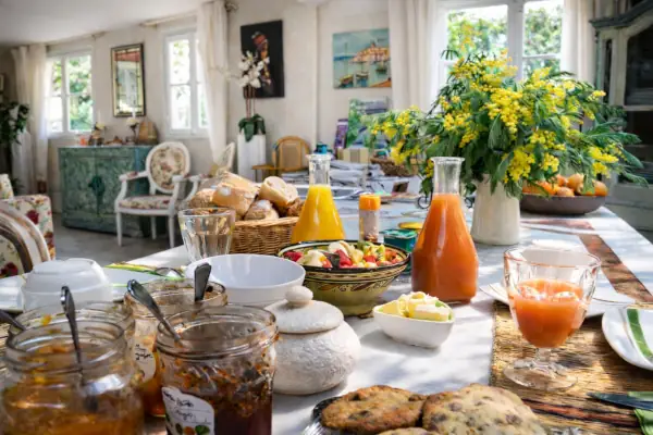 Petits déjeuner à l'Amandari