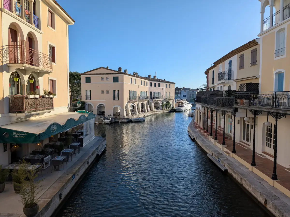 Port-Grimaud dans le Golfe de Saint-Tropez