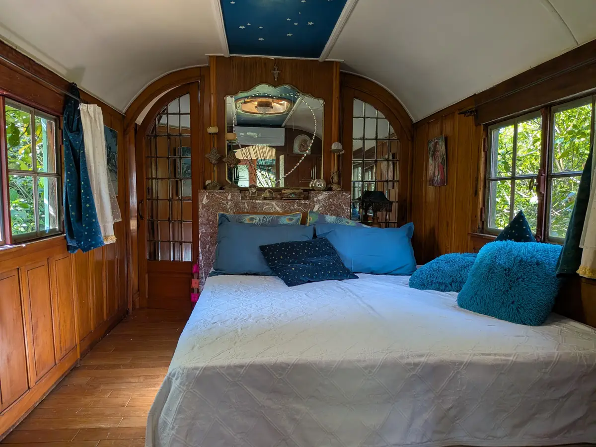 Roulotte foraine hébergement pour les vacances