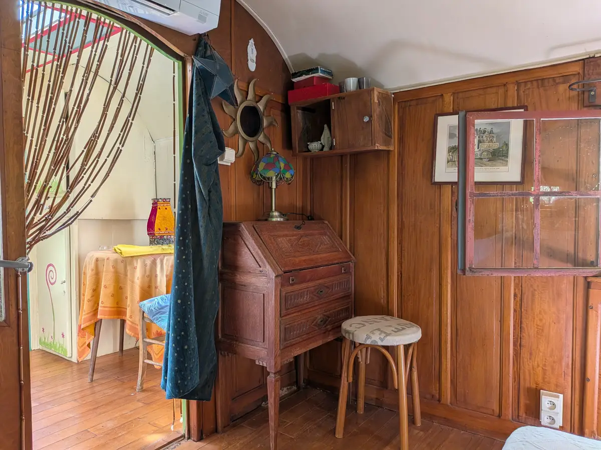 Roulotte foraine hébergement pour les vacances