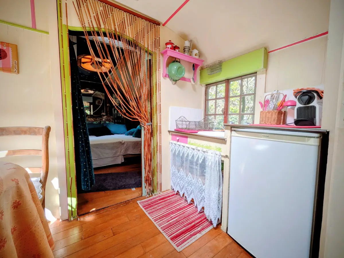 Roulotte foraine hébergement pour les vacances